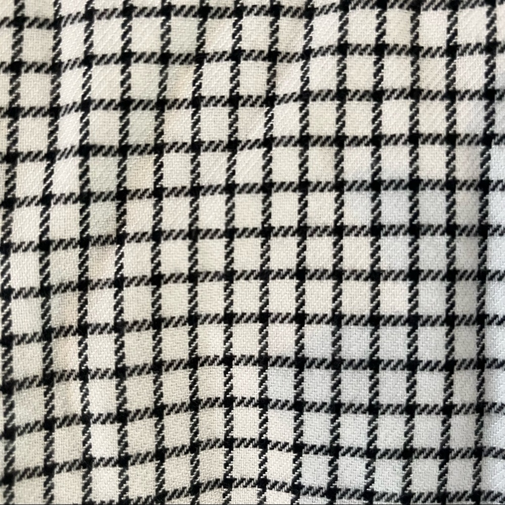 Madewell Bell-Sleeve Button-Down Shirt - Windowpane - Small - NWT - Picture 12 of 12